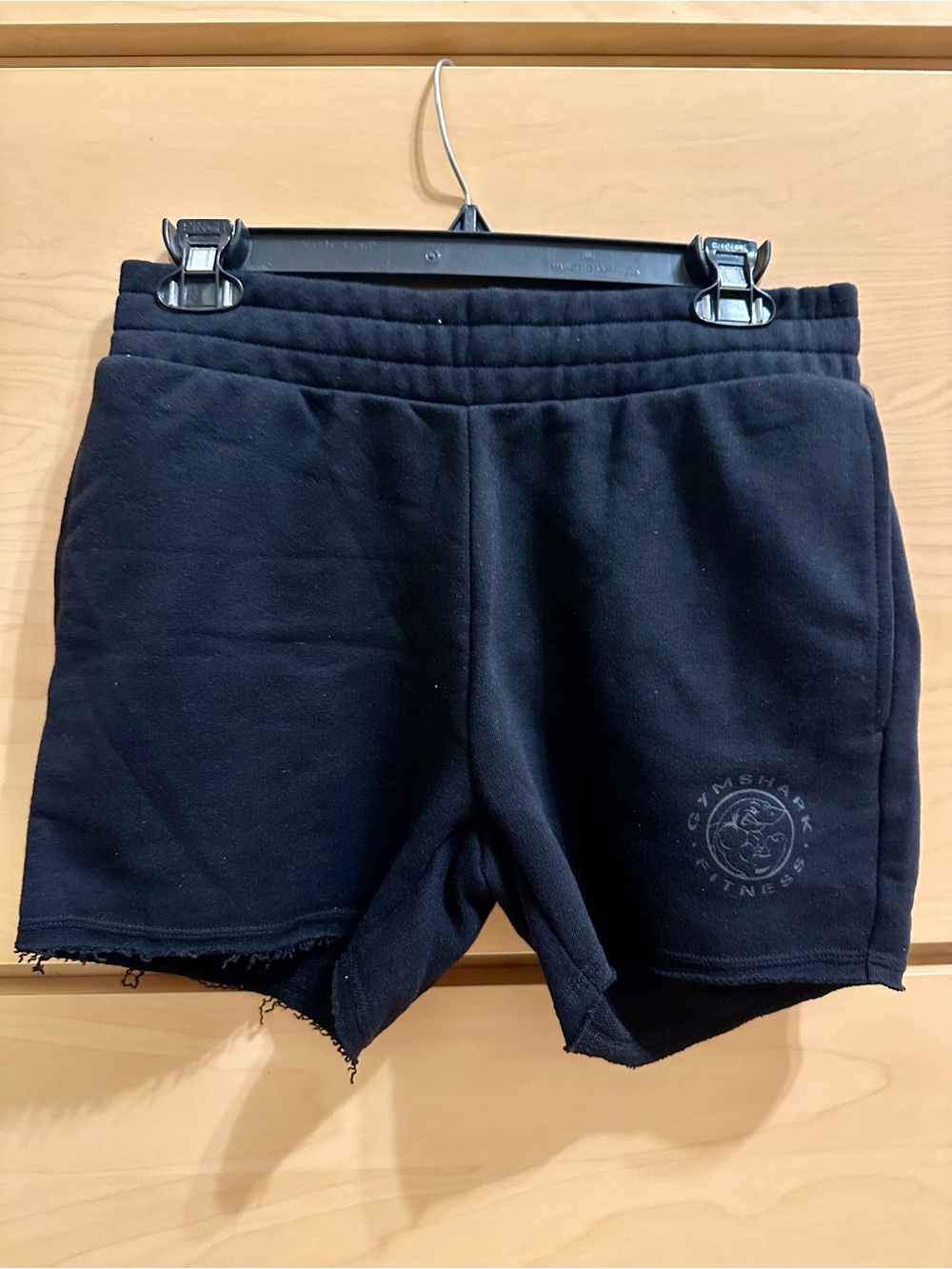 Gymshark Black High-Rise Athletic Fleece Shorts